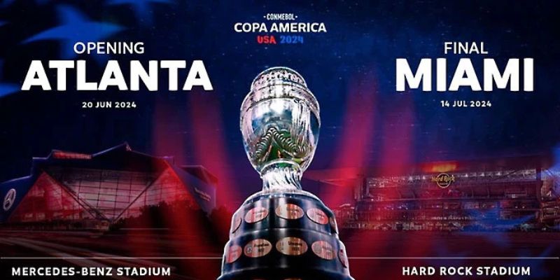 14 SVĐ và địa điểm diễn ra khai mạc – chung kết Copa America 2024