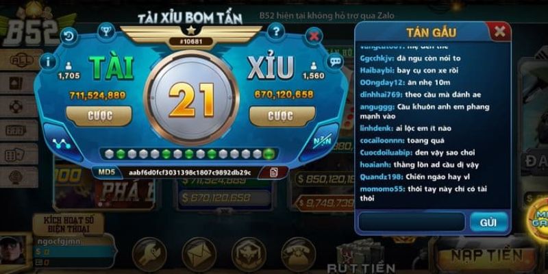 Luật lệ đánh tài xỉu online không quá khác biệt so với truyền thống